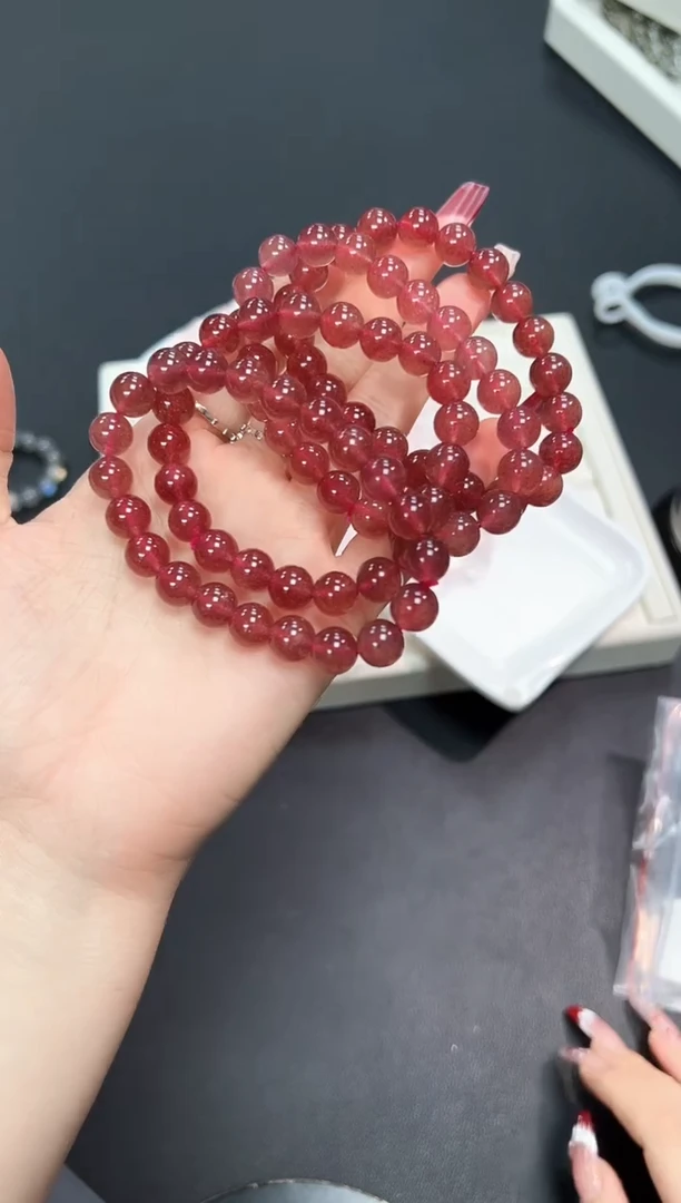 【闪购商品】水晶手串未镶嵌72r多样性发其一/1条默认微瑕