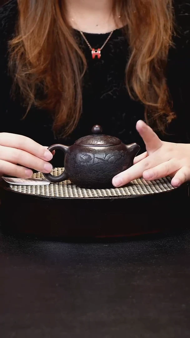 茶壶紫砂宜兴茶壶h108458