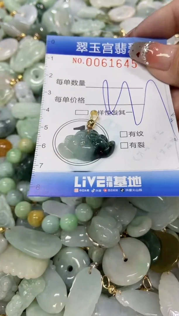 【闪购商品】翡翠颈饰未镶嵌闪购商品0061645