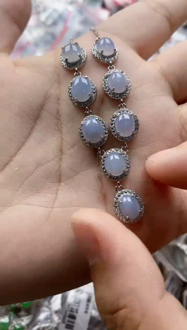 翡翠戒指银S925镶嵌2222---3