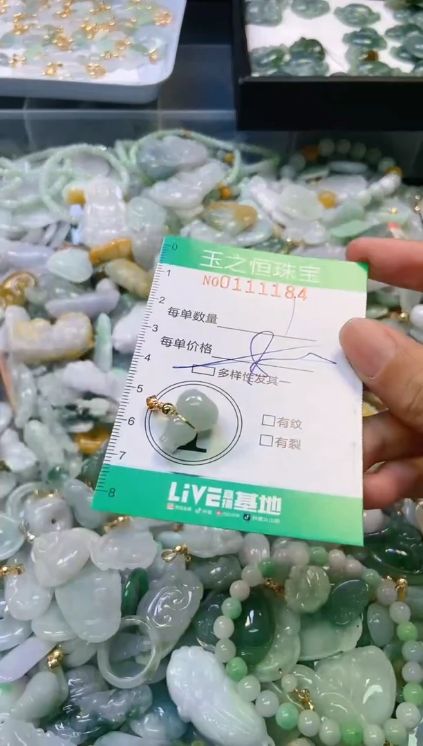 翡翠未镶嵌颈饰闪购011184多样性发其一