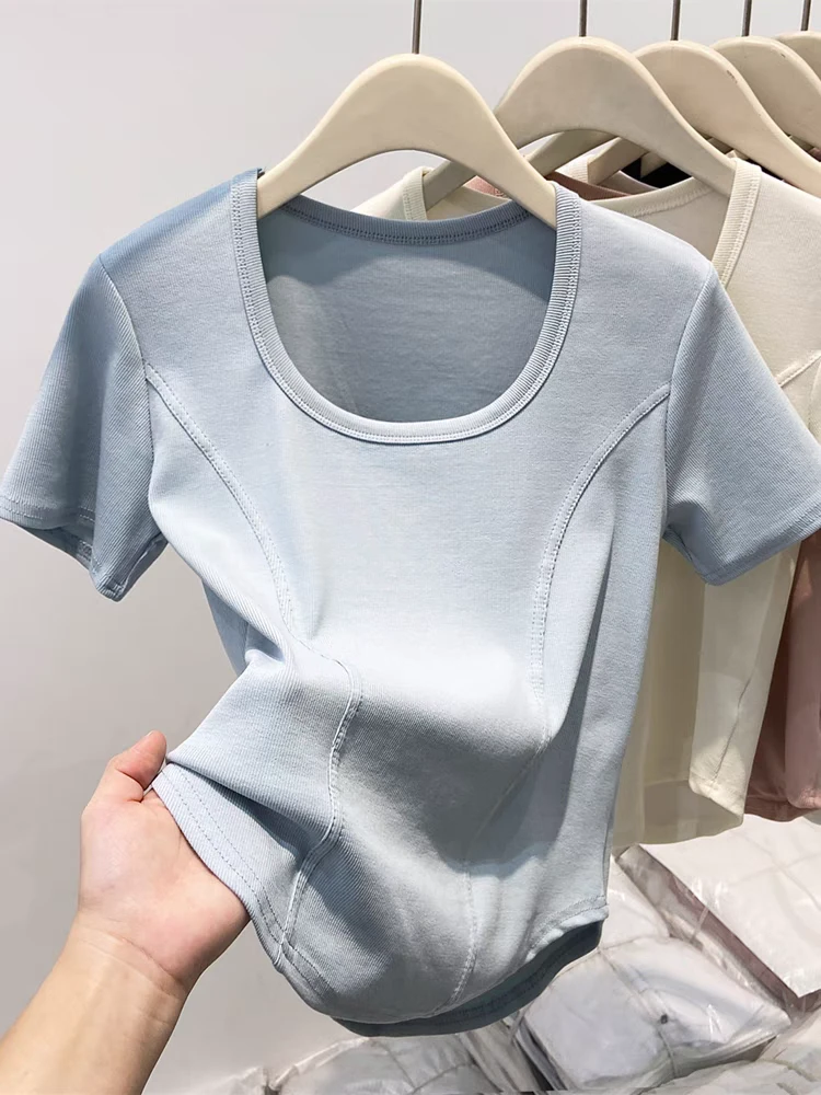 【蜜爷家】方领鱼骨上衣665