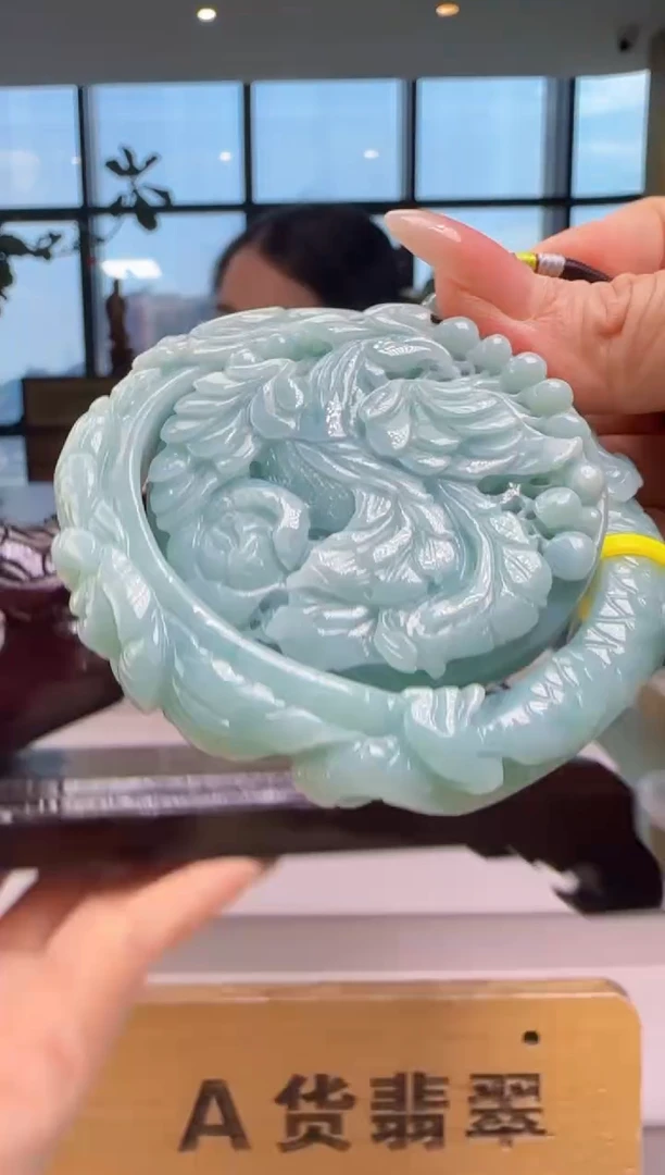 颈饰未镶嵌翡翠配底座YJ@@960Q3J20286