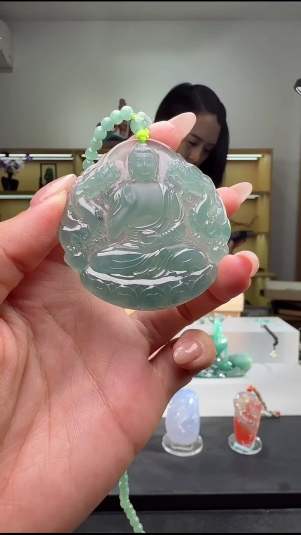 吊坠(不含链)未镶嵌翡翠阿弥