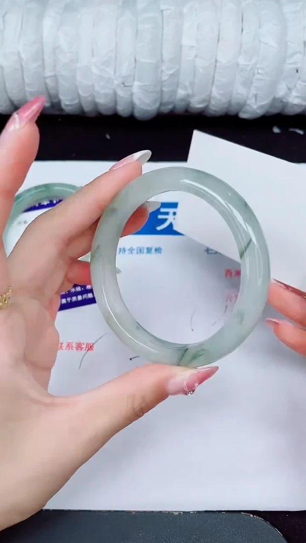 未镶嵌手镯石英质玉392-60/61