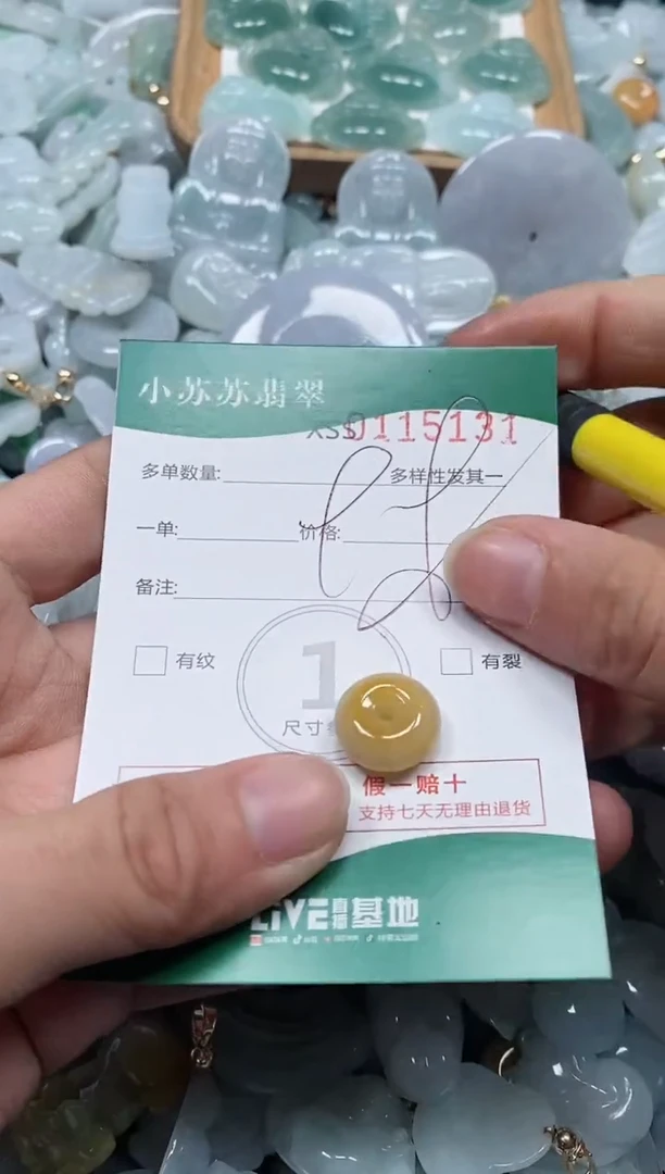 【闪购商品】翡翠颈饰未镶嵌闪购商品0115131