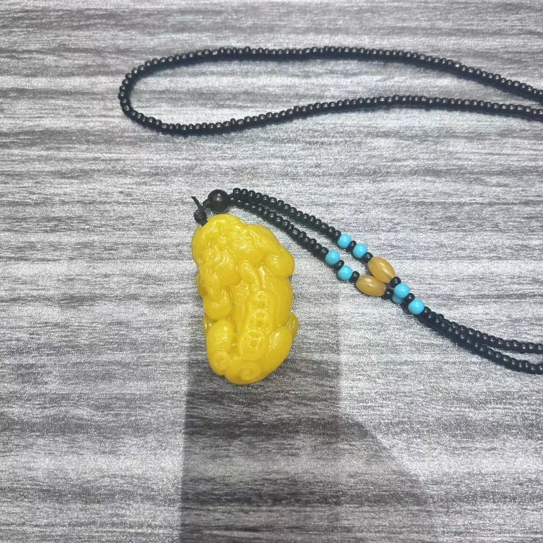 【设计师款】时尚精美黄貔貅创意饰品