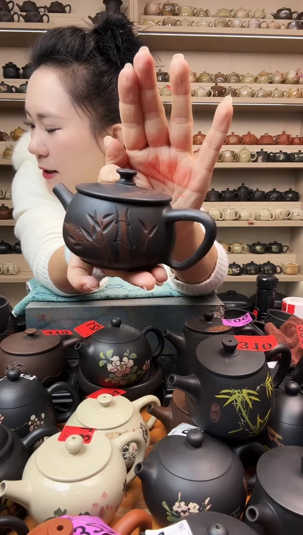 壶瑕疵无礼盒 366 半雕汉瓦
