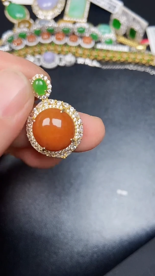 银S925镶嵌戒指翡翠2980