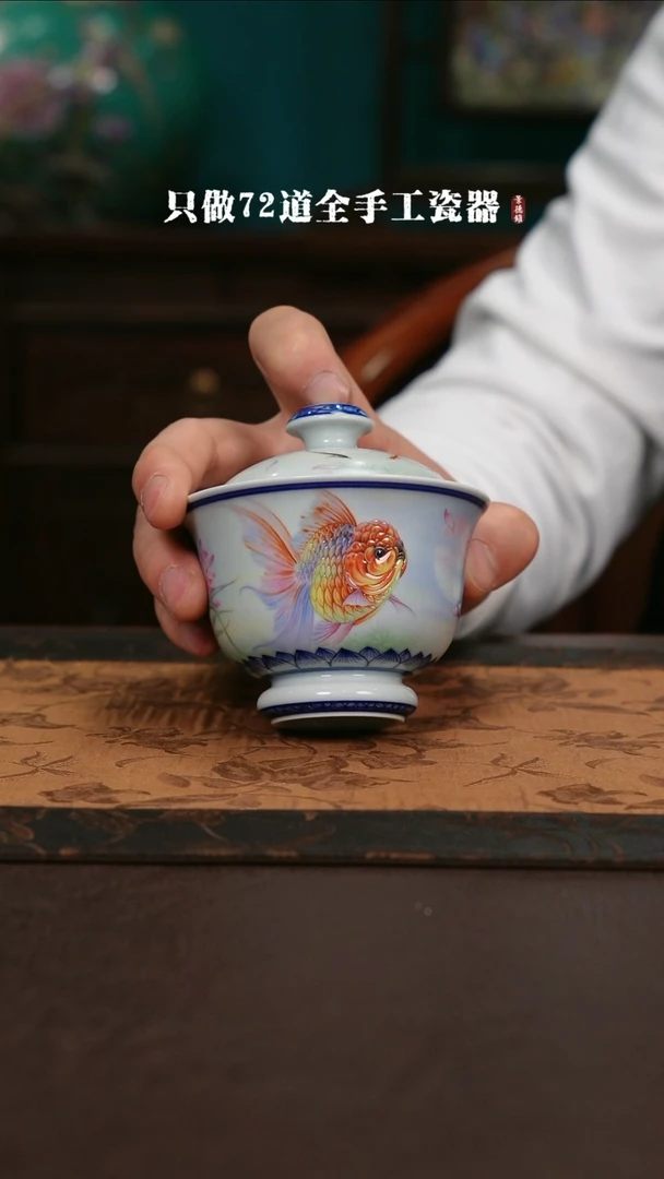 【闪购商品】杯景德镇手工手绘陶瓷