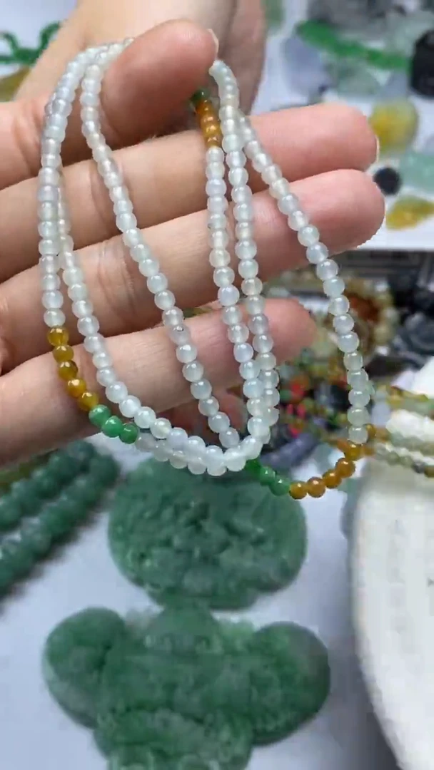 定制翡翠未镶嵌老*毛货定制不退不换