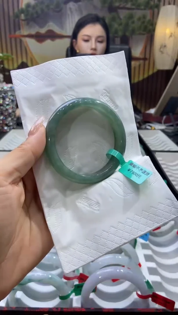 未镶嵌手镯翡翠00009889