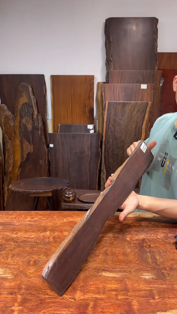 风车木（黑檀木）尺寸66*10*1.8编号233