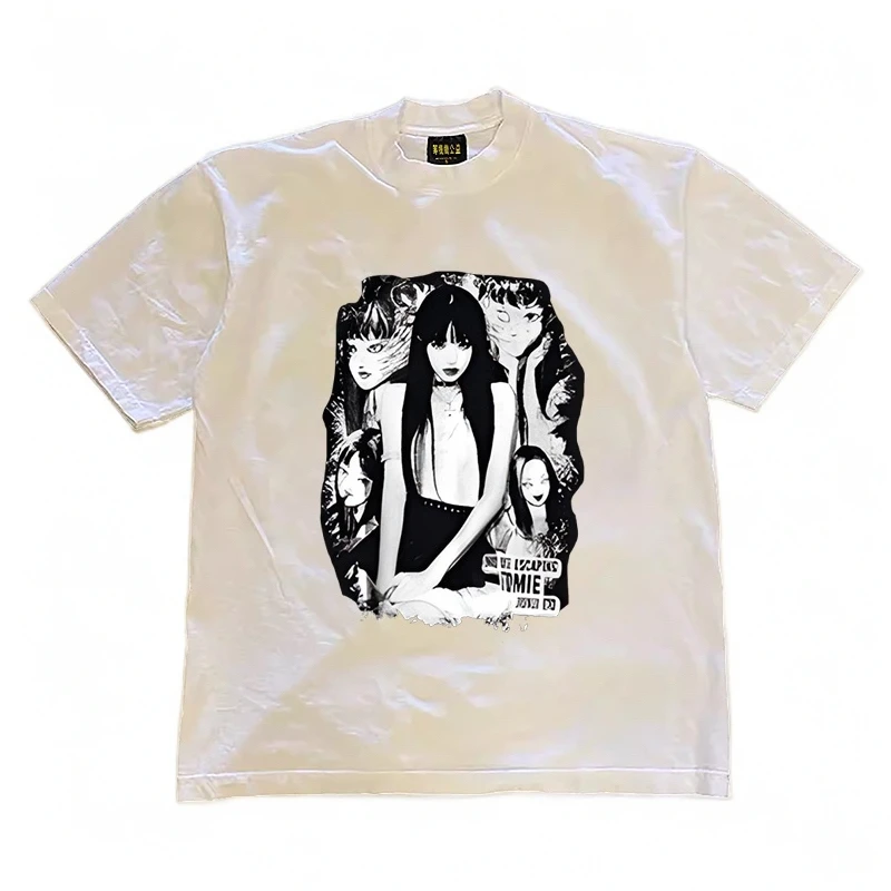 新疆棉！265g纯棉重磅正品！男女潮流宽松印花休闲夏季半袖T恤短袖