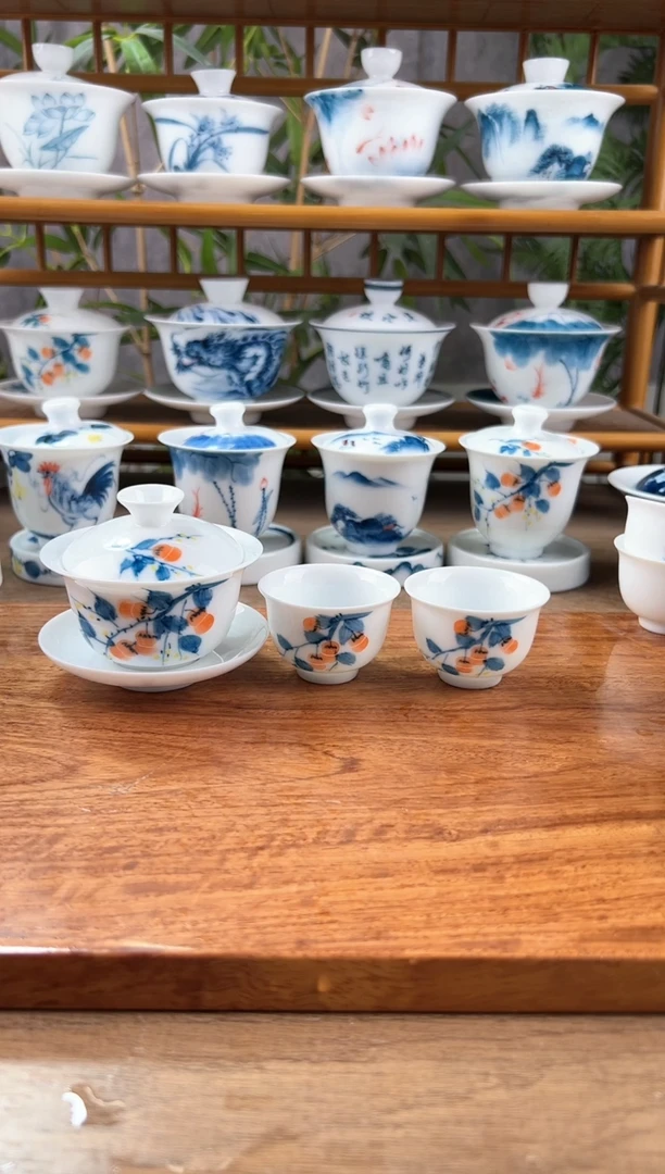 【闪购商品】全品柿子80ml三才+美人杯2个