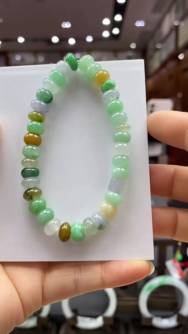 未镶嵌手串翡翠手串
