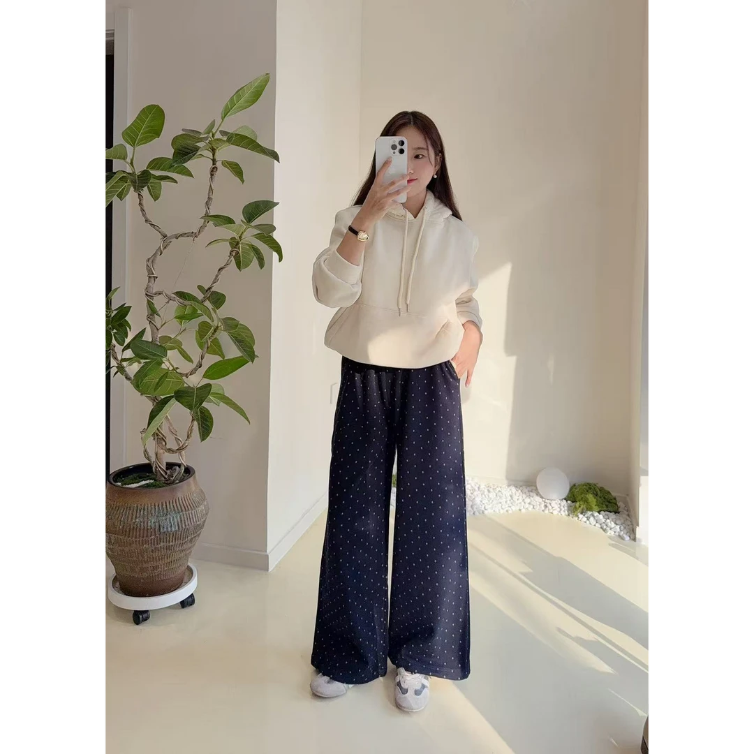 加绒暖暖奶油色上衣