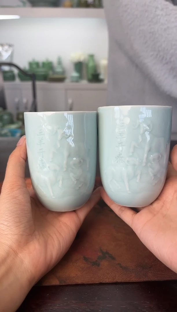 云间青瓷 小米茶器