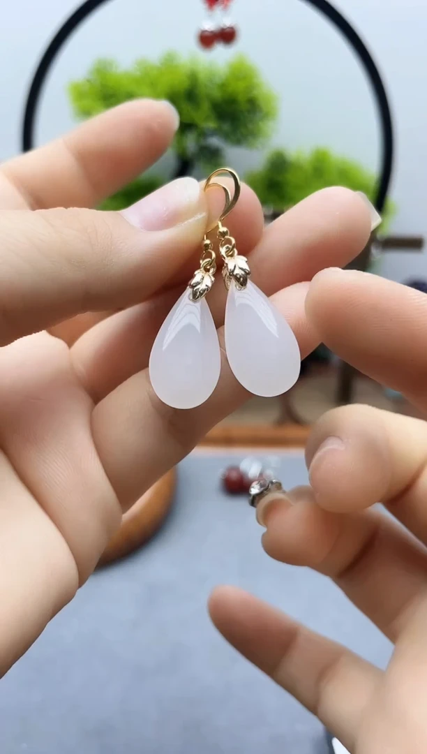 未镶嵌和田玉耳饰118000