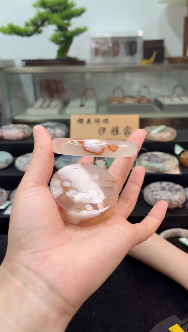 未镶嵌手镯石英质玉57圈口（赠品镯心）6593343