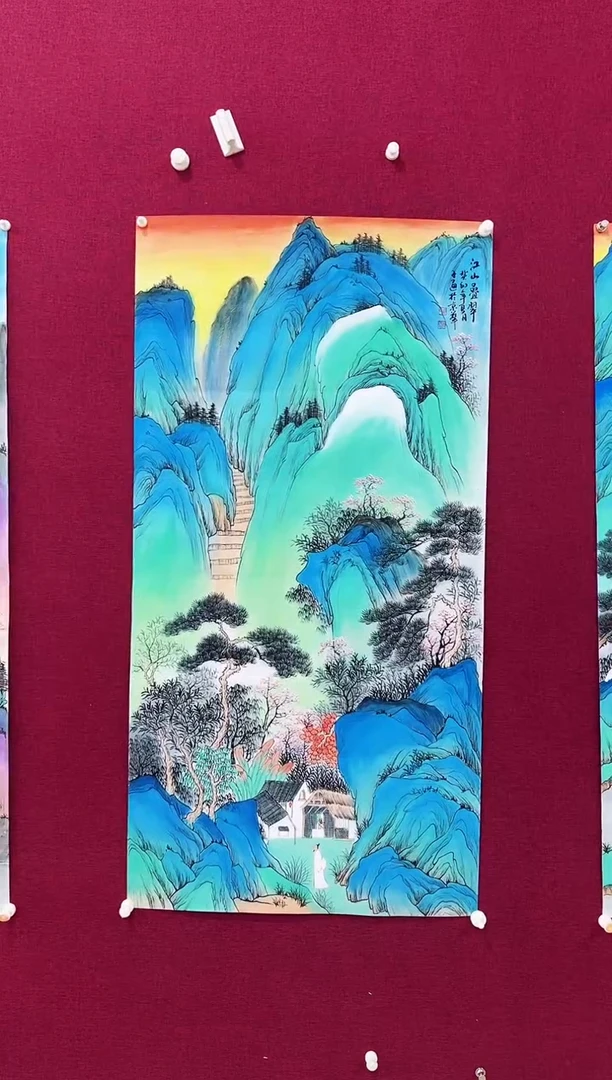 国画姚子通的国画作品