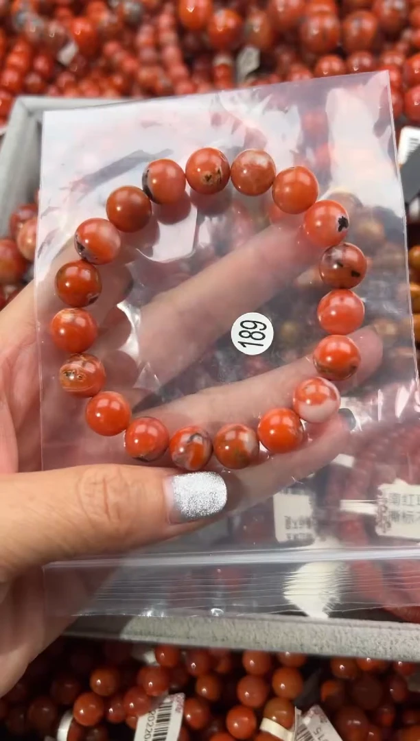 未镶嵌手串南红玛瑙10+