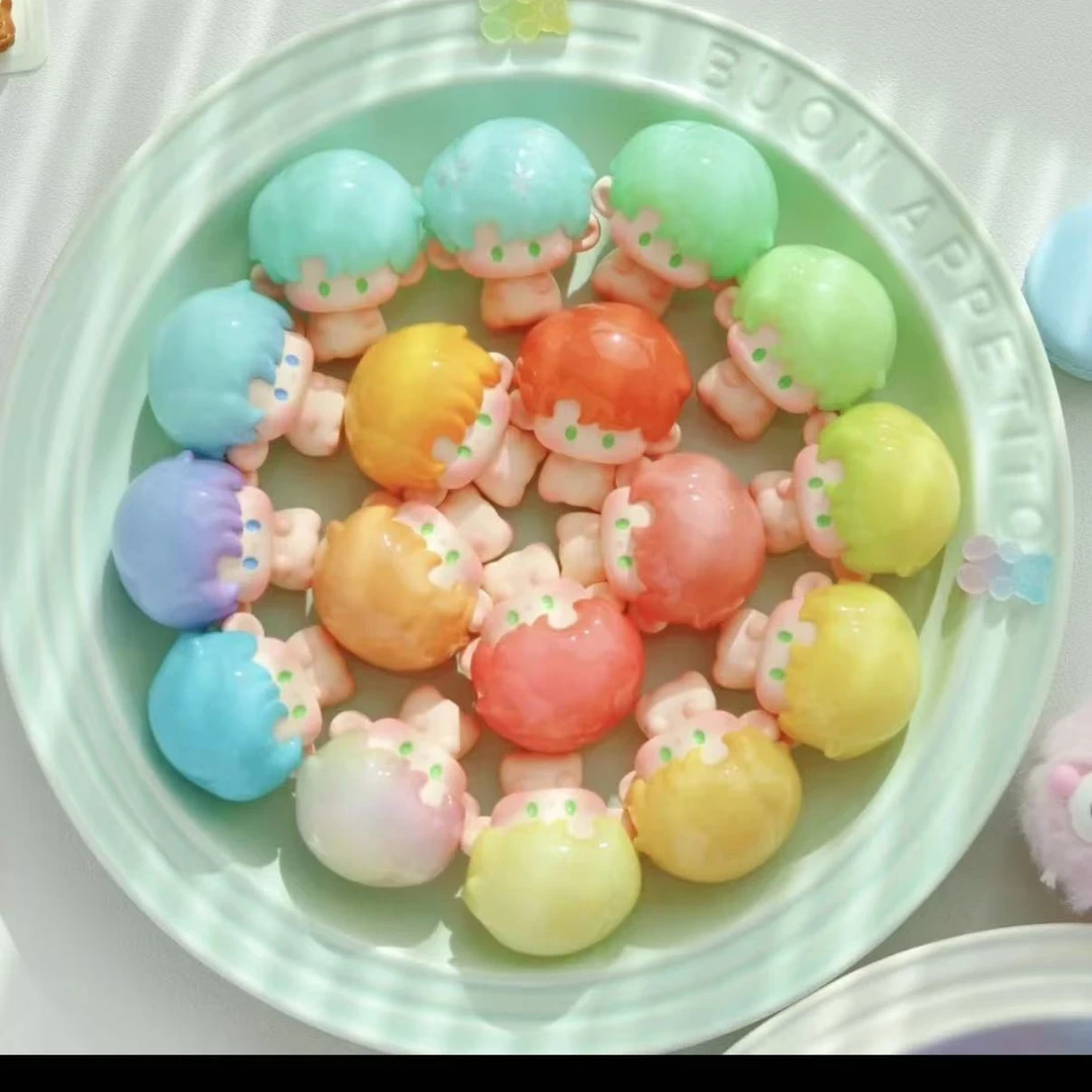 【代拆】YUTA果冻系列萌粒盲盒可爱潮玩可打孔