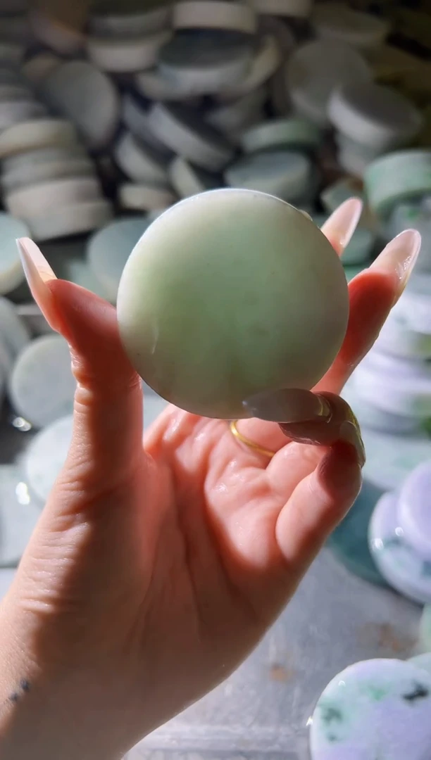 翡翠未镶嵌颈饰翡翠A货小蒋21