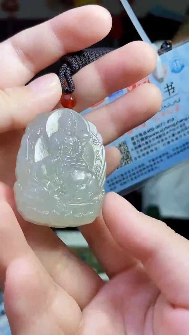 和田玉未镶嵌颈饰1