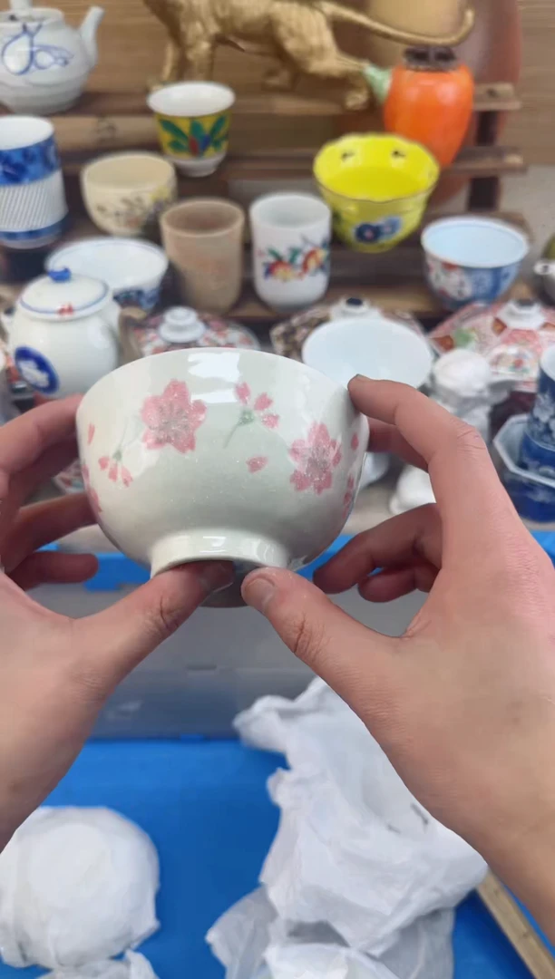 【闪购商品】瓷片茶盏陶瓷陶片4