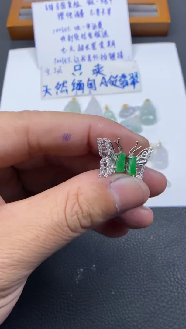 【闪购商品】翡翠颈饰银S925镶嵌多样性发其中一件