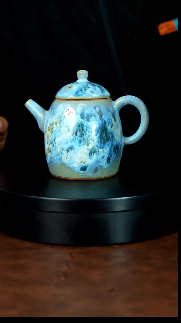 750号/禹州神垕特产】原矿原产地钧瓷茶具