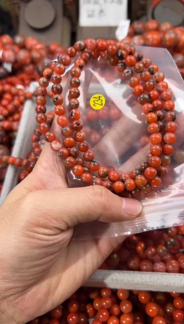 未镶嵌手串南红玛瑙7