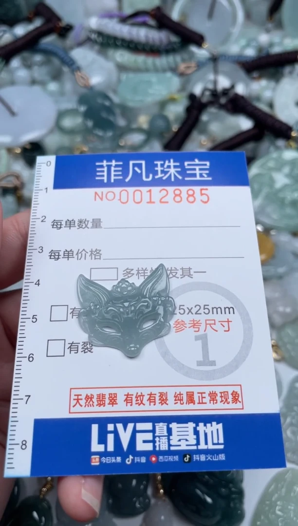 颈饰未镶嵌翡翠12885