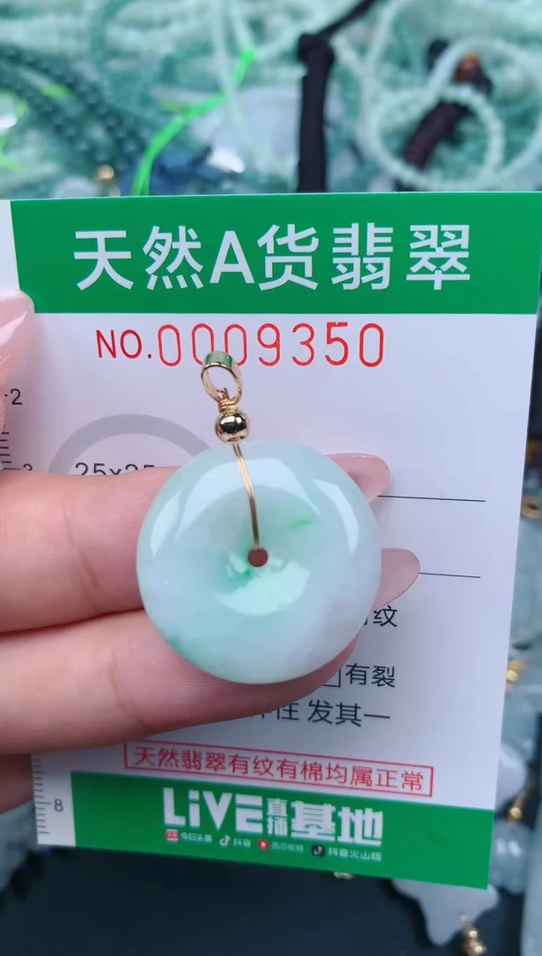 翡翠未镶嵌颈饰.0009350