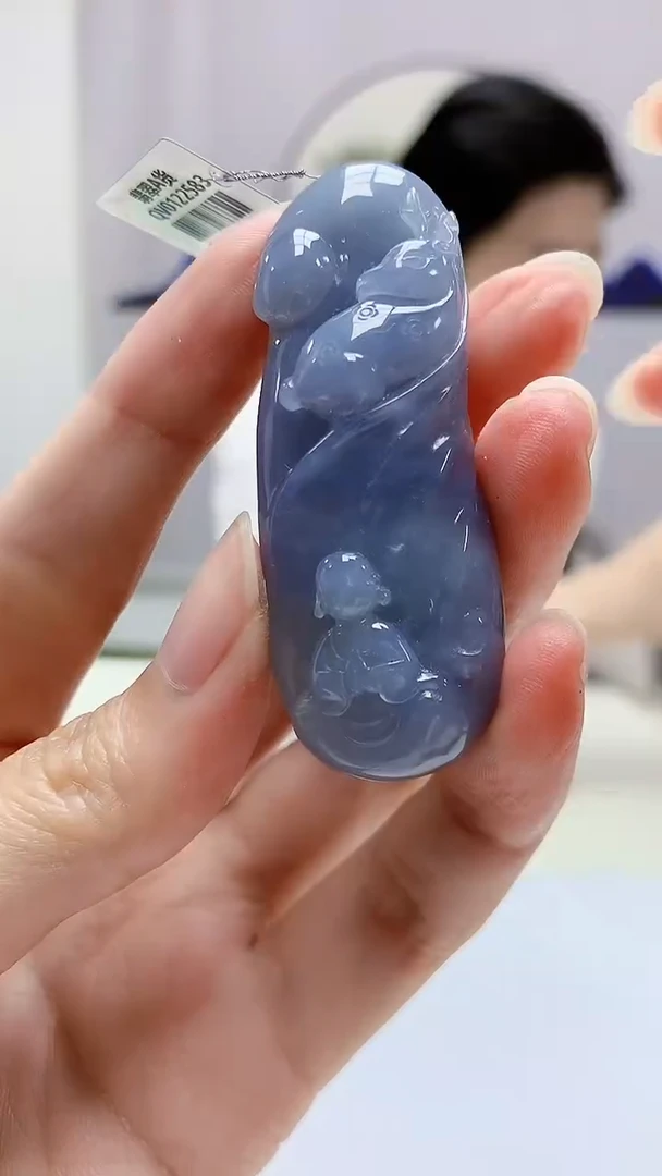 定制翡翠未镶嵌0405zm-毛货挂件216