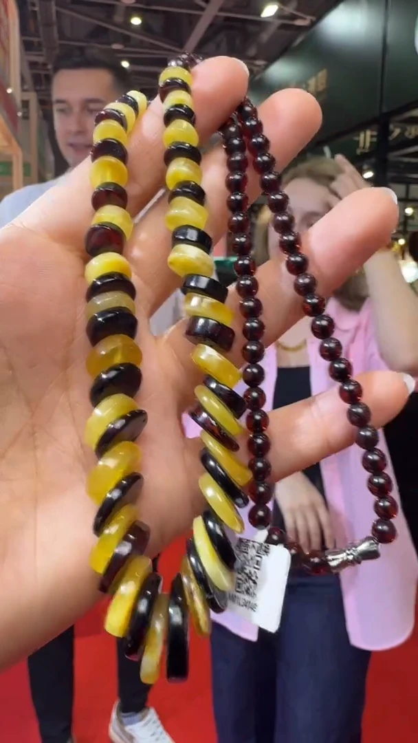 未镶嵌颈饰琥珀杭州珠宝展假一罚十