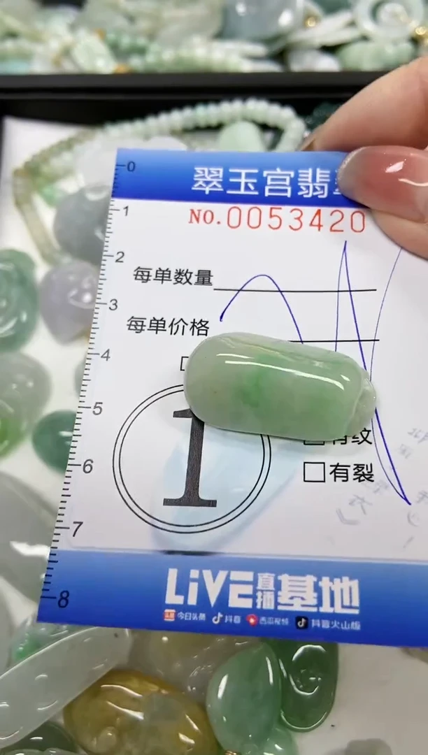 【闪购商品】翡翠颈饰未镶嵌闪购0053420