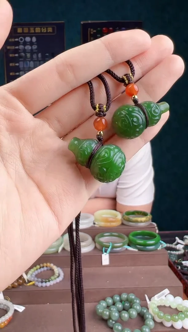 和田玉未镶嵌颈饰多样性发货 拍一单发一个