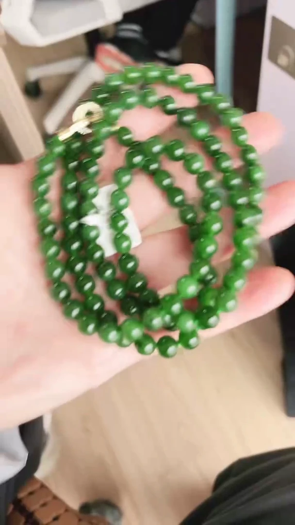 项链未镶嵌和田玉（碧玉）8