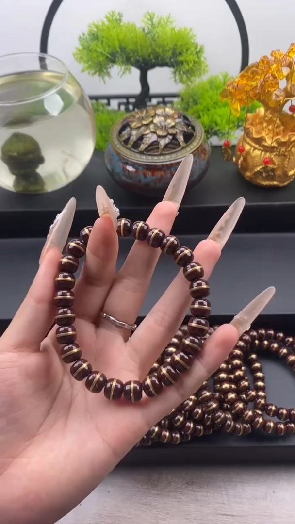 紫金鼠手串紫金鼠一线天二代6号