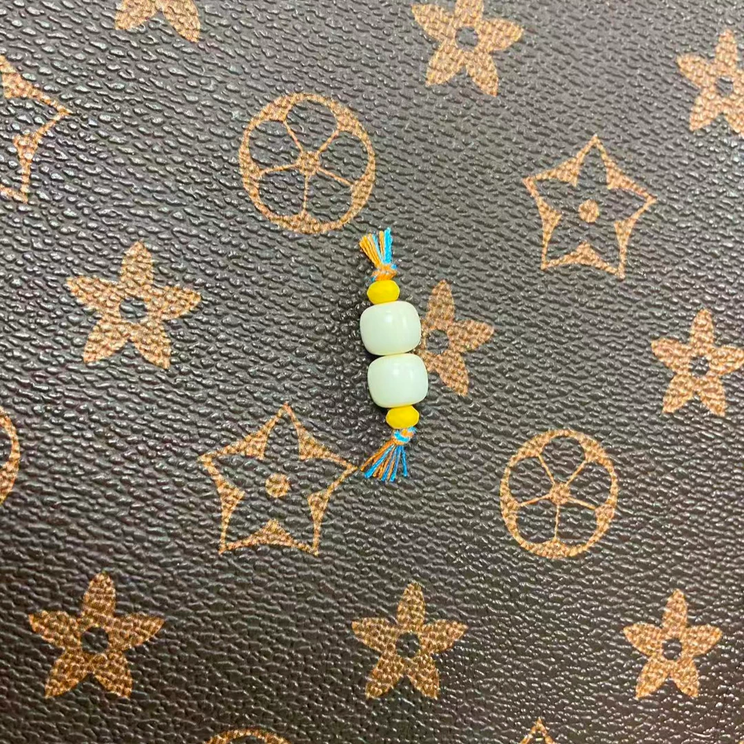 DZ0006文玩猛犸牙单珠单圈改价