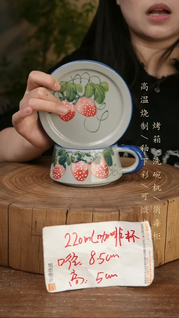 碗瓷景德镇手工手绘高温瓷釉下彩