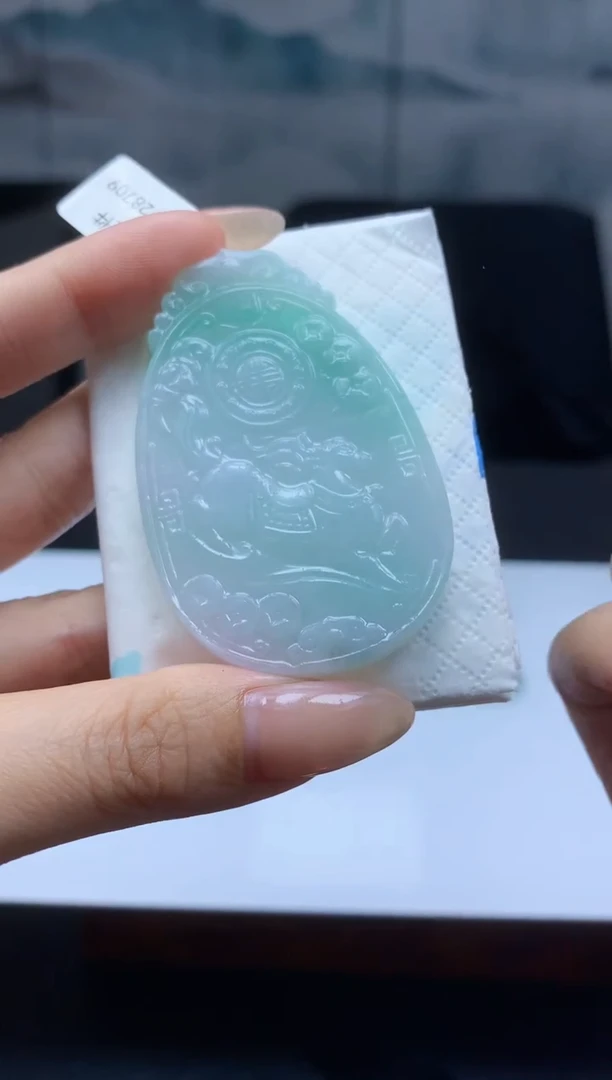 【闪购商品】定制翡翠未镶嵌006ee-毛货马15