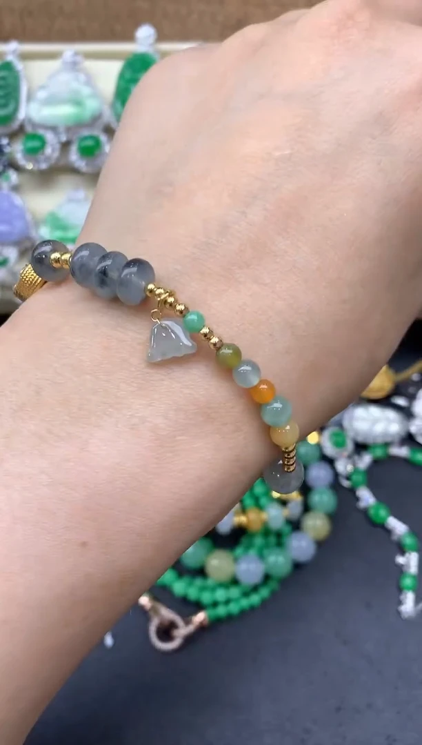 【闪购商品】翡翠手串未镶嵌385-中国好珍宝