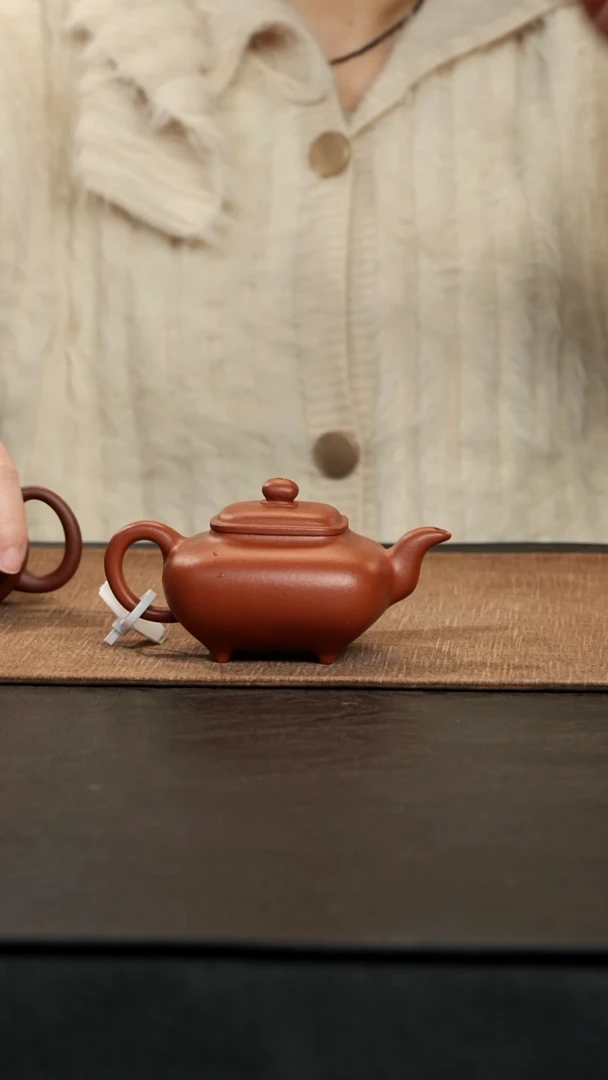 茶壶紫砂小红泥传炉160cc