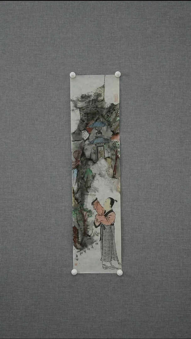 【闪购商品】绘画廖戈-人物-1平尺-09