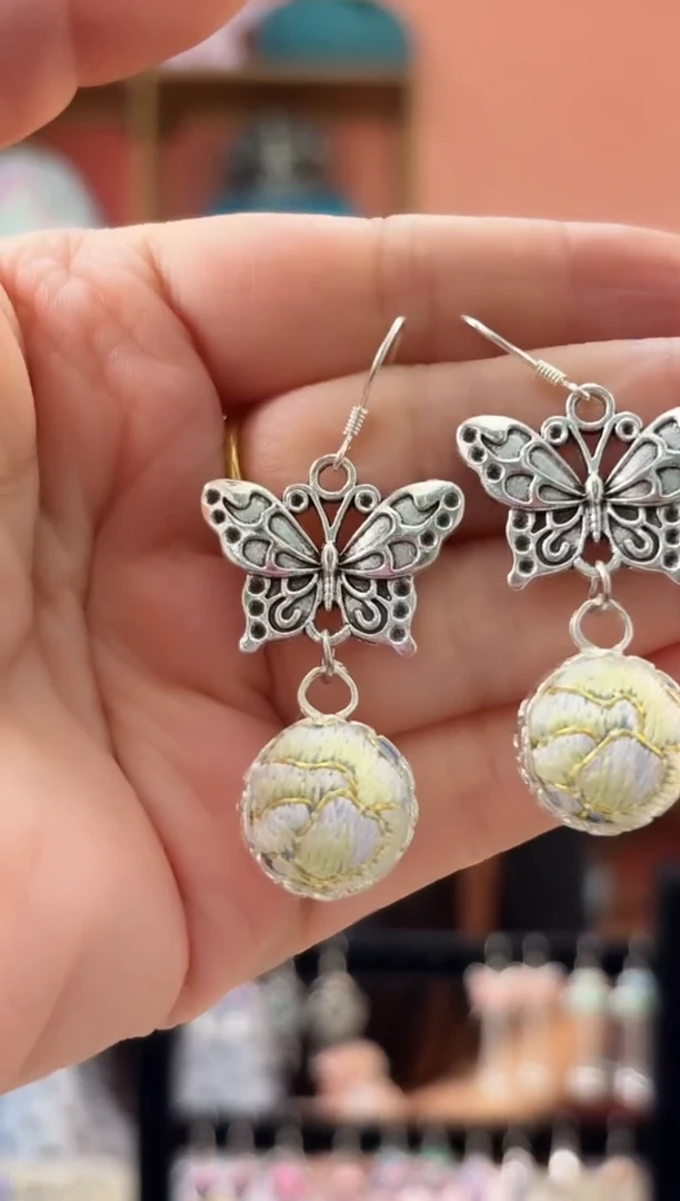 织绣艺枝独绣老绣饰品50