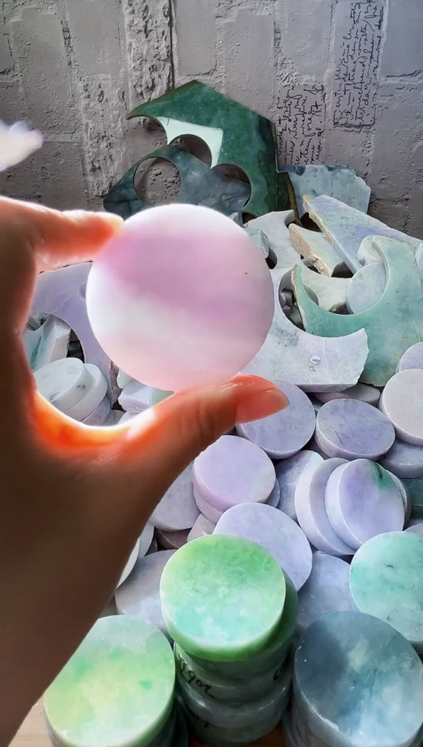 裸石翡翠天然翡翠A货450