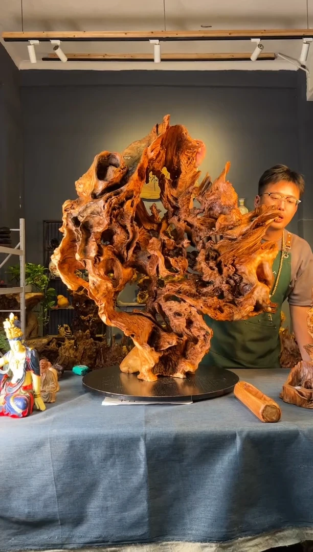 木卢师傅根艺作品（不包含人物摆件）